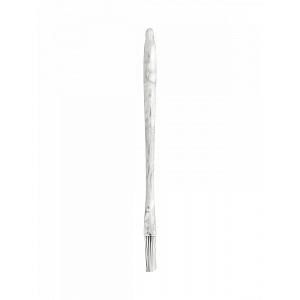 Кисточка кулинарная 26x4,5x1,5см DE'NASTIA мрамор серый/белый силикон 000000000001224640