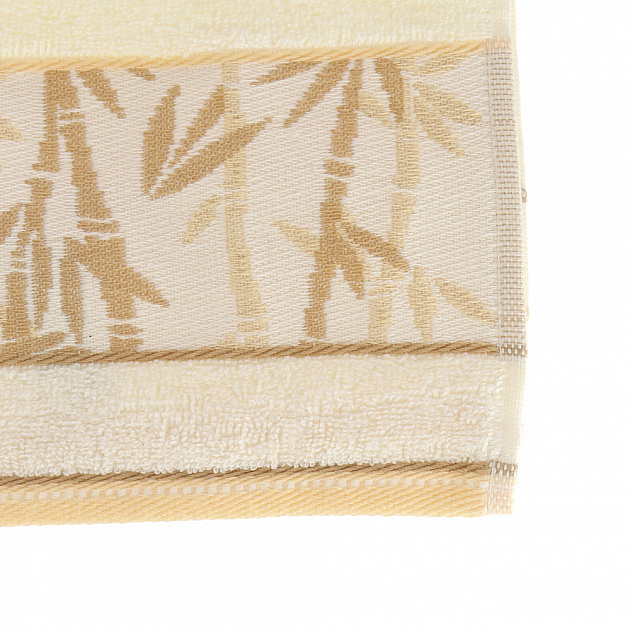 Полотенце махровое Bamboo forest Cleanelly Collection, белый, 50х90 см, пл.460 000000000001126093