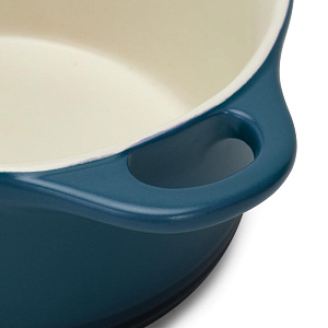 Кастрюля с крышкой 2л MATISSA синий  керамика 000000000001224555