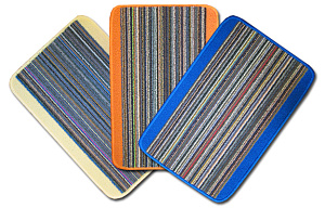 Коврик придверный, грязезащитный из синтетических нитей,  "Румба" 37х56 см. 68351 000000000001083479