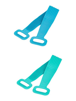 Мочалка-массажер 82х8,3см в ассортименте ПВХ 000000000001229389