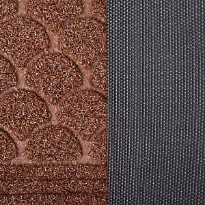 Коврик рельефный 40х60см VORTEX GRASS полипропилен/подложка резина 000000000001215886