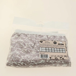 Трусы женские размер XXL LUCKY розы Midi розовый 94%хл 6%эл 000000000001187730