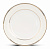 Тарелка обеденная 27см Анжелика с золотом фарфор 000000000001219752