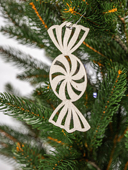 Декоративное украшение Конфета 14х7см 2шт MANDARIN полистирол 000000000001209330