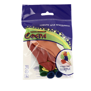 Набор шаров 25см СФЕРА пастель 000000000001166925