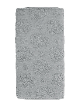 Коврик для сушки посуды 40х30см LUCKY Розы серый жаккард микрофибра полиэстер 000000000001198059