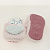 Тапочки женские MINAKU 2-001 светло-розовые/сердце бирюзовое р.38/39 4365376 000000000001200122