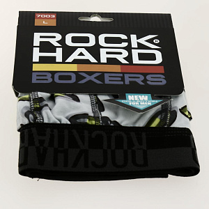 Трусы мужские Rockhard BOXERS L микс принтов 95%хлопок 5%эл 000000000001190386