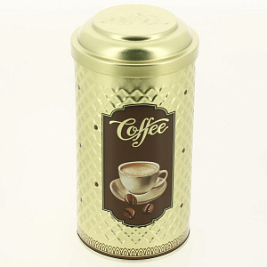 Банка для сыпучих продуктов 900мл НОВЫЙ АРГУМЕНТ Кофе микс жестяная 000000000001153169