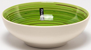 Тарелка суповая 18см 750мл ELRINGTON АЭРОГРАФ ПОЛЕВАЯ ТРАВА глубокая керамика 000000000001208400