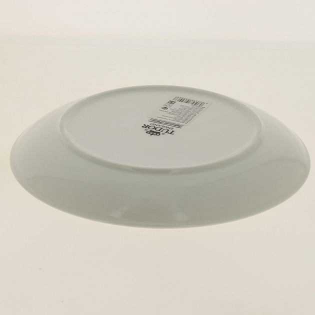 Тарелка десертная 20см TUDOR ENGLAND Royal White белый фарфор TU2204-2 000000000001181752