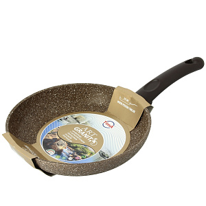 Сковорода 24см TVS ART GRANIT литой алюминий 000000000001104834