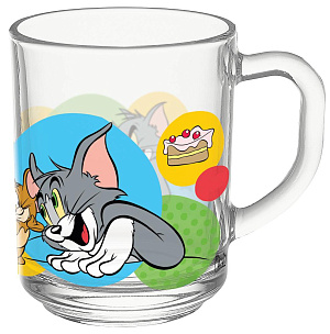 Набор детский посуды PRIORITY Том и Джерри/Warner стекло 000000000001216540