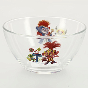 Набор детской посуды 3 предмета ND PLAY Рок Тролли 2 стекло 000000000001197734