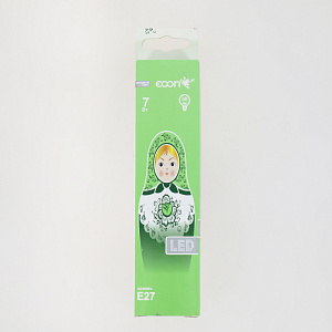 Лампа Econ Led Азбука Света, 7 Вт 000000000001109552