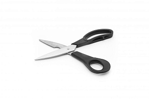 Ножницы кухонные 21см ПОСУДА ЦЕНТР Н-075 длина лезвия 5см/длина ножниц 21см нержавеющая сталь/полипропилен 000000000001199130