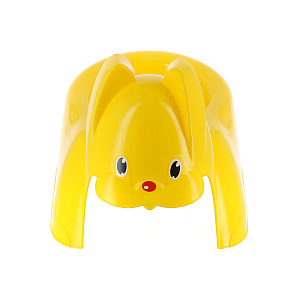 Горшок детский Зайка Idea, желтый 000000000001129667