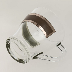 Набор чайных кружек 2шт 250мл ПРОМСИЗ Ампир Рубин стекло 000000000001200669