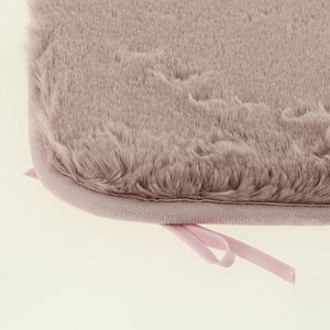 Подушка на стул мех 40х40см, светло-розовый P111166 000000000001199510