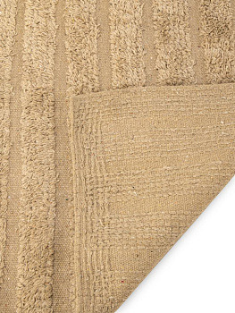 Коврик для ванной 40х60см FORA COTTON противоскользящий коричневый хлопок 000000000001225655