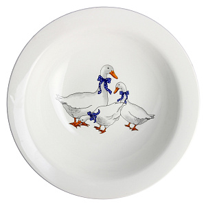 Миска Гуси Кубаньфарфор, 200мл 000000000001120716
