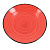 Десертная тарелка Красная Matissa, 19 см 000000000001115853
