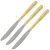 Набор столовых ножей с декором Samba-2 Herdmar, 3 шт. 000000000001086001