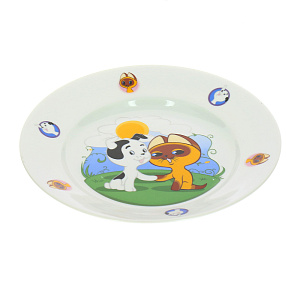 Набор посуды Котенок по имени Гав Союзмультфильм, фарфор, 3 предмета 000000000001123091