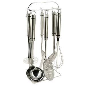 Набор кухонных принадлежностей 7предметов LaDina нержавеющая сталь 16400 000000000001204496