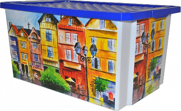 Ящик для хранения Город Optima Branq, 57л 000000000001154057