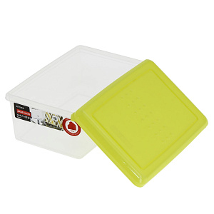 Прямоугольная емкость для хранения Pattern Plast Team, 1.05л 000000000001152249