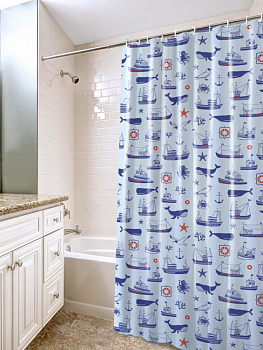 Штора для ванной 180х180см V-LINE полиэтилен 000000000001022720