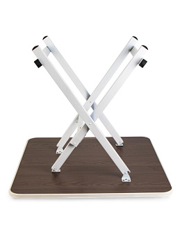 Столик 60х60х52см ST 3D складной цветочки железо/МДФ 000000000001227147