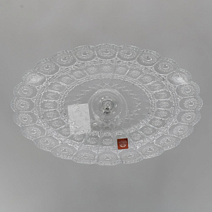 Тортовница на ножке 36х23см ИРАНСКОЕ СТЕКЛО MEY-JI на ножке стекло 000000000001205471