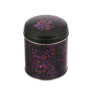 Банка для сыпучих продуктов 800мл НОВЫЙ АРГУМЕНТ Бута лиловая жестяная 000000000001102868