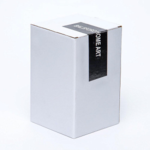 Икорница с ложкой фарфор 250мм Осетр подарочная упаковка  HOME ART Balsford 147-31044 000000000001197940