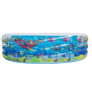 Детский круглый бассейн Подводный мир Bestway, 196х53 см, 700л 000000000001120838