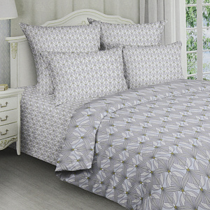 Комплект постельного белья Евро BELLA ROSSA рис9627/9628 поплин хлопок 100% 000000000001207266