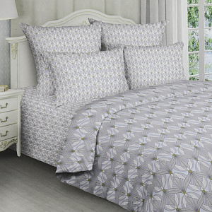 Комплект постельного белья Евро BELLA ROSSA рис9627/9628 поплин хлопок 100% 000000000001207266