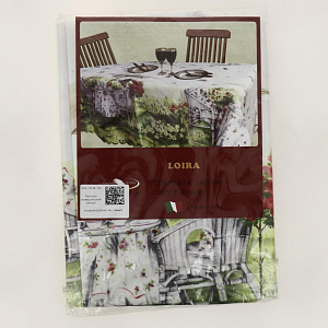 Скатерть  100% п/э Размер: 140*180 БИАНКА-ГТ салатовый 000000000001183590