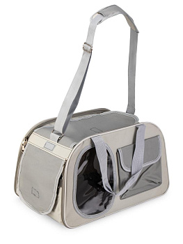 Переноска-сумка для животных 46х32х25см серая 000000000001227866