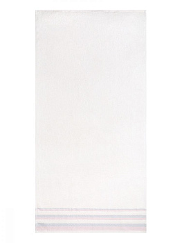 Набор махровых полотенец 2 шт 70x140см LUCKY серый/белый хлопок 100% 000000000001216095