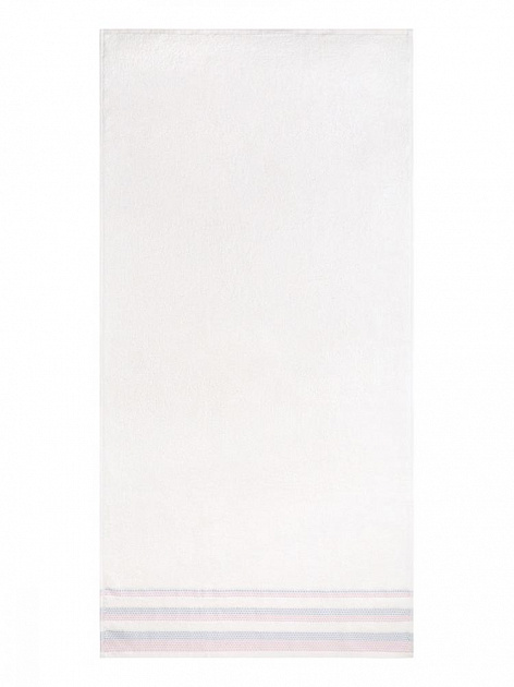 Набор махровых полотенец 2 шт 70x140см LUCKY серый/белый хлопок 100% 000000000001216095
