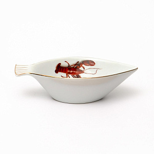 Икорница 4,8х9х17,5см GUTERWAHL Party Time Рак речной фарфор 000000000001197787