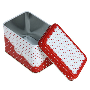 Жестяная банка для хранения сыпучих продуктов Горошек, 0.4л 000000000001157121