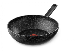 Сковорода Вок 28см TEFAL Granit антипригарное покрытие алюминий 000000000001199335