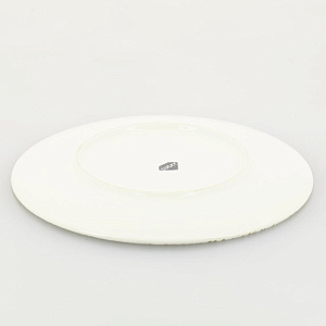 Тарелка десертная 19,5см LUCKY Мрамор с золотом керамика 000000000001208755