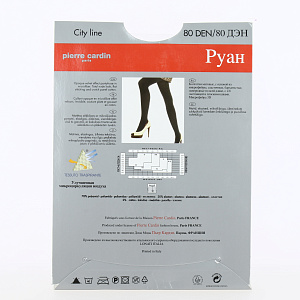 Колготки женские 80ден Nero2 PIERRE CARDIN Руан 000000000001032121