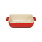 Форма для запекания 22,5х12х6см с антипригарной глазурью MATISSA прямоугольная красный керамика